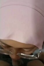 Bokep indo mesum abg kacamata crot mulut