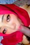 Si Hijab Merah Mainya Santai Tapi Bikin Horny